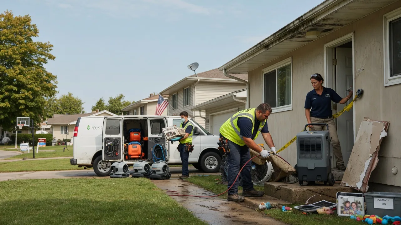 Water Damage Restoration in Mapleton, ME near me